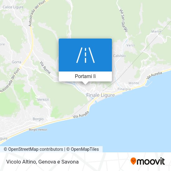 Mappa Vicolo Altino