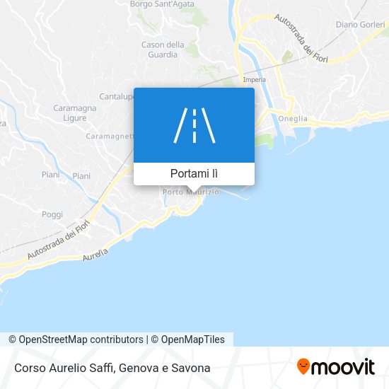 Mappa Corso Aurelio Saffi