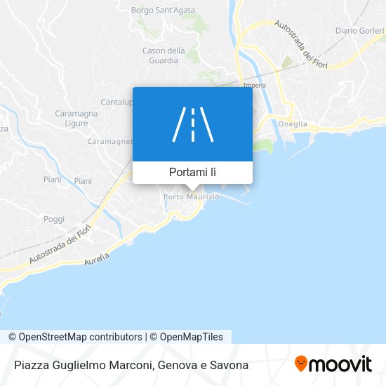 Mappa Piazza Guglielmo Marconi