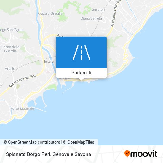 Mappa Spianata Borgo Peri