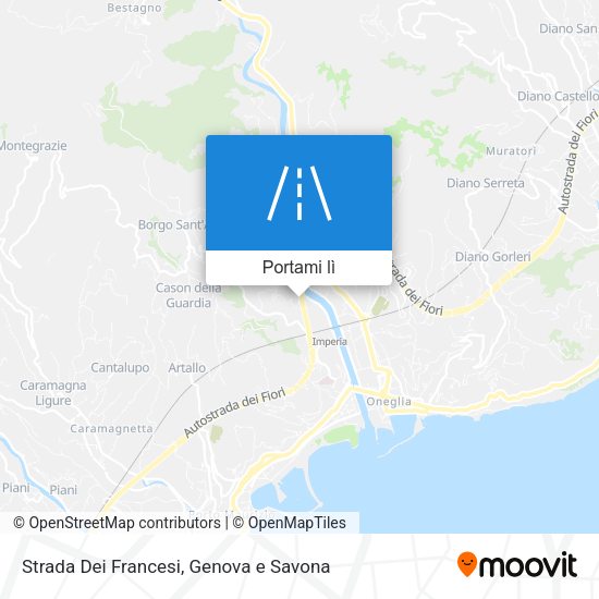Mappa Strada Dei Francesi