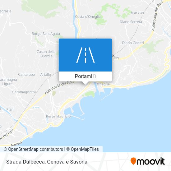Mappa Strada Dulbecca