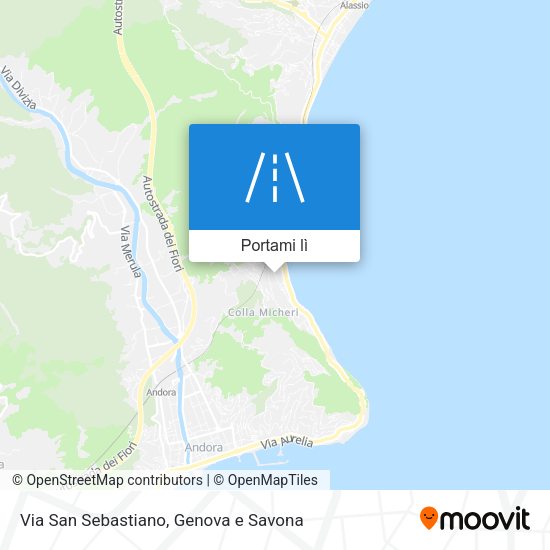 Mappa Via San Sebastiano