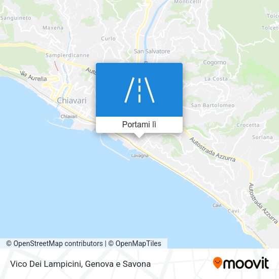 Mappa Vico Dei Lampicini