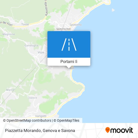 Mappa Piazzetta Morando