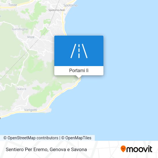 Mappa Sentiero Per Eremo