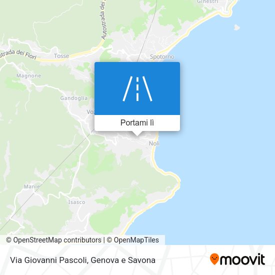Mappa Via Giovanni Pascoli