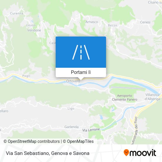 Mappa Via San Sebastiano