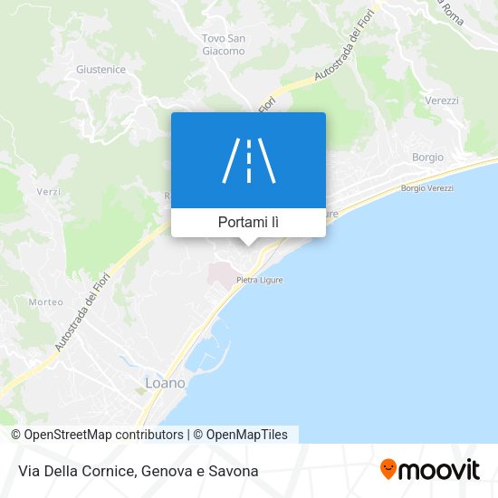 Mappa Via Della Cornice