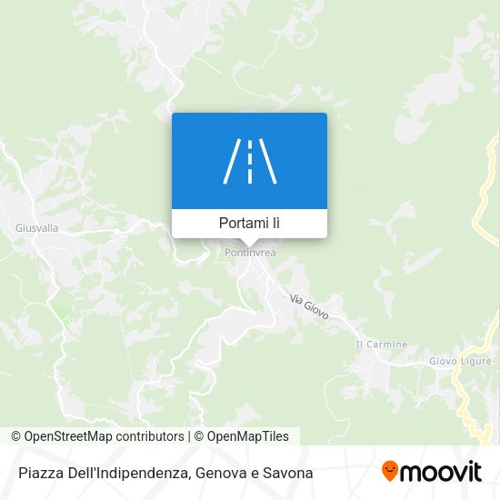 Mappa Piazza Dell'Indipendenza