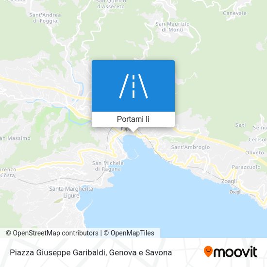 Mappa Piazza Giuseppe Garibaldi