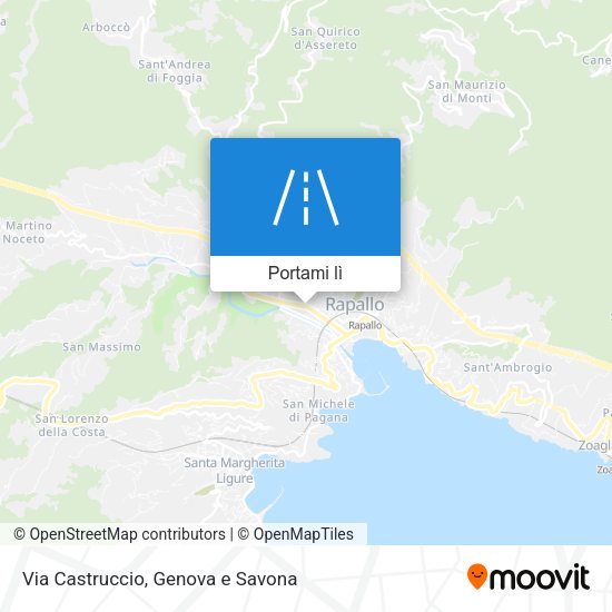 Mappa Via Castruccio