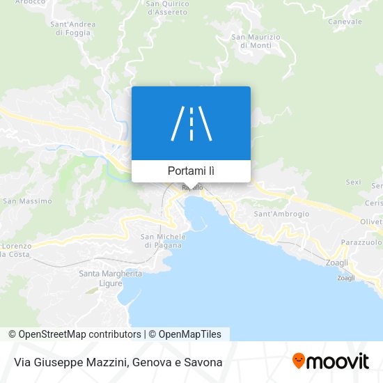 Mappa Via Giuseppe Mazzini