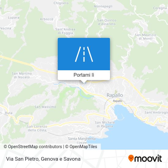 Mappa Via San Pietro