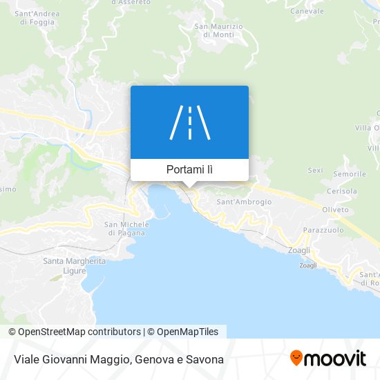 Mappa Viale Giovanni Maggio