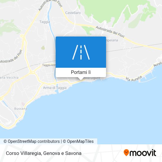 Mappa Corso Villaregia