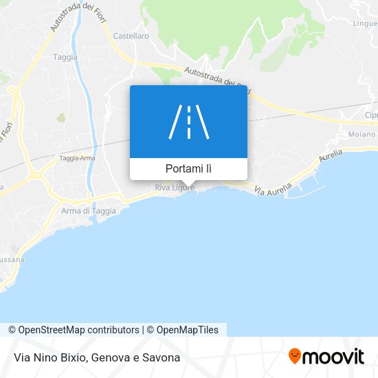 Mappa Via Nino Bixio
