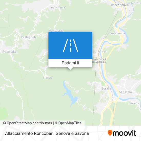 Mappa Allacciamento Roncobari