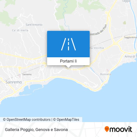 Mappa Galleria Poggio