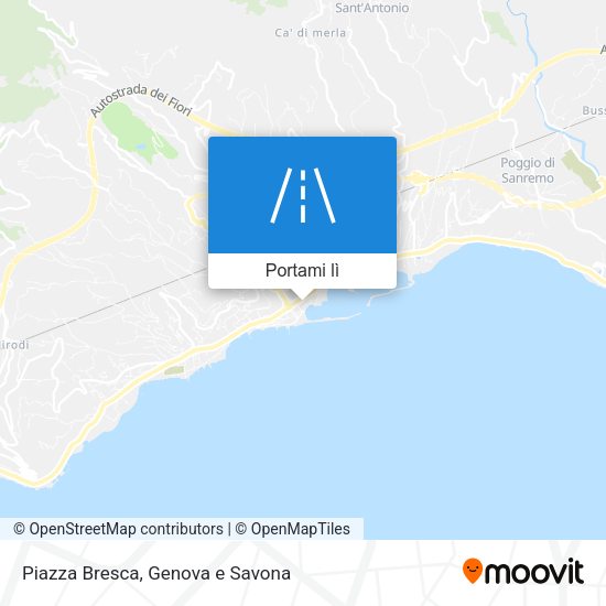 Mappa Piazza Bresca