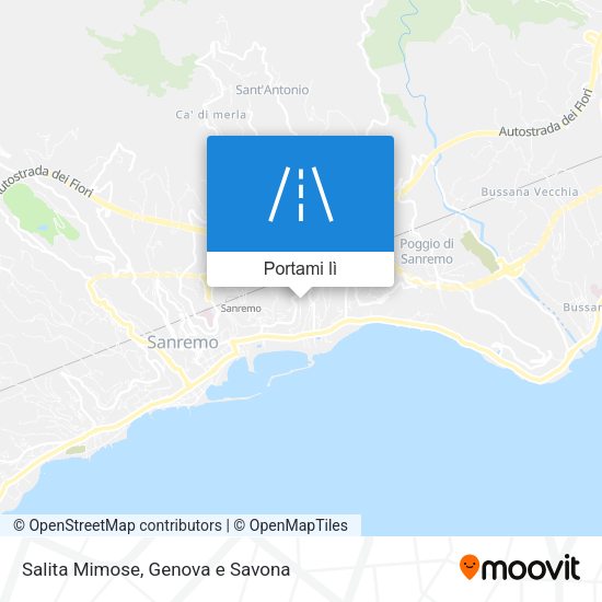 Mappa Salita Mimose