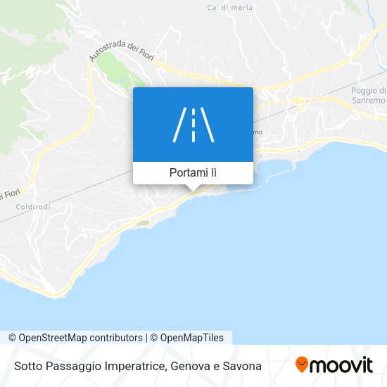 Mappa Sotto Passaggio Imperatrice
