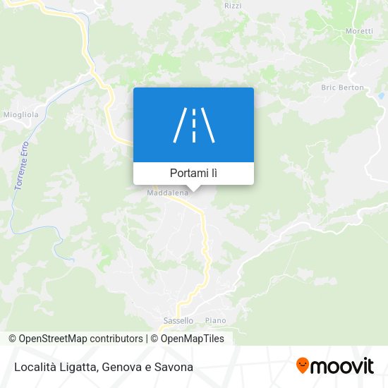 Mappa Località Ligatta