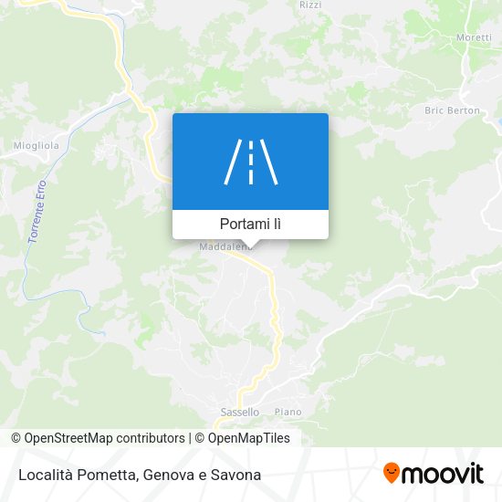 Mappa Località Pometta