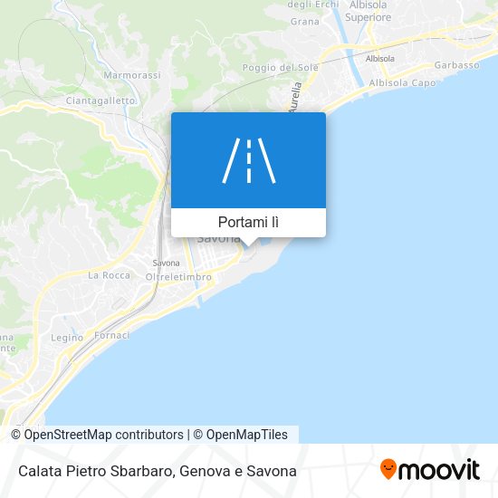 Mappa Calata Pietro Sbarbaro