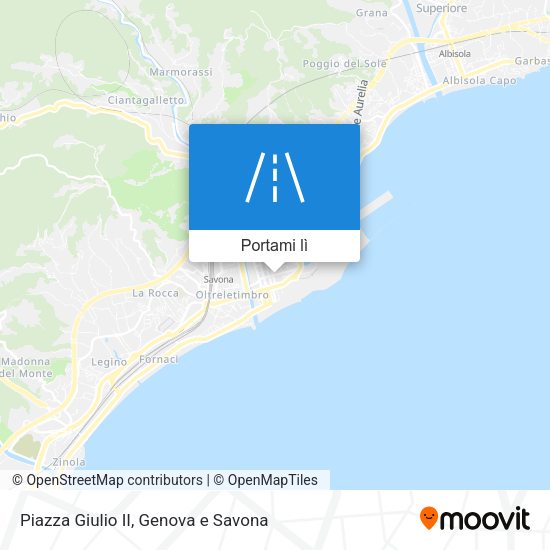 Mappa Piazza Giulio II