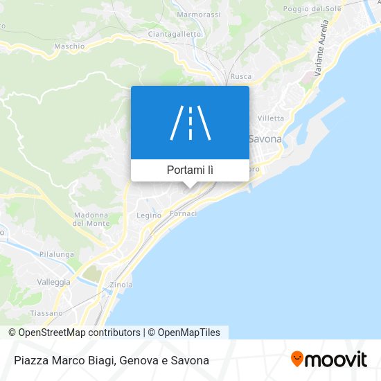 Mappa Piazza Marco Biagi