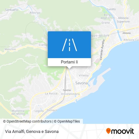 Mappa Via Amalfi