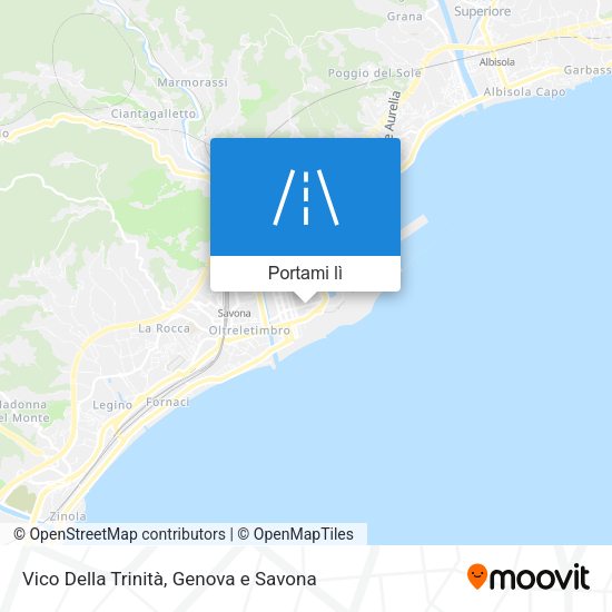 Mappa Vico Della Trinità