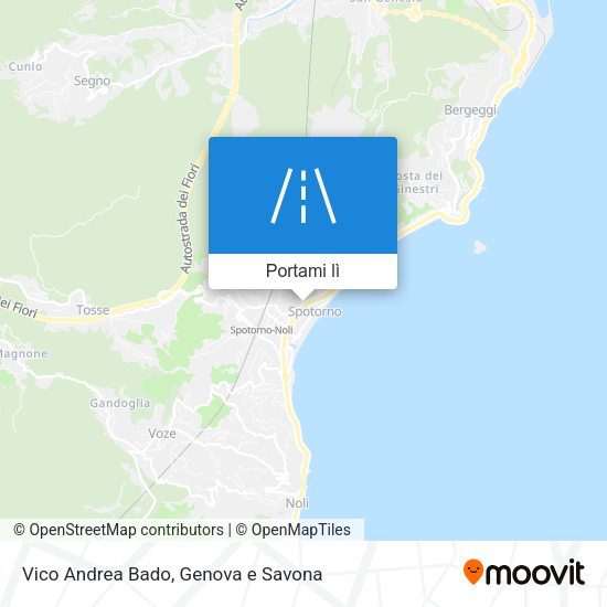 Mappa Vico Andrea Bado