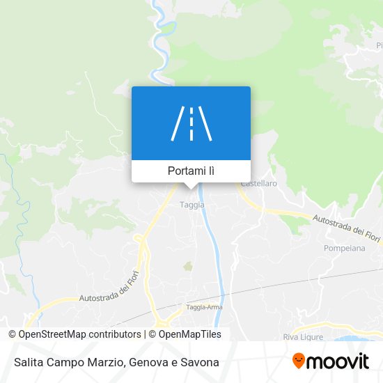 Mappa Salita Campo Marzio