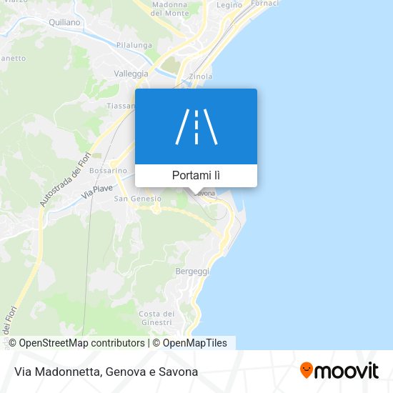 Mappa Via Madonnetta