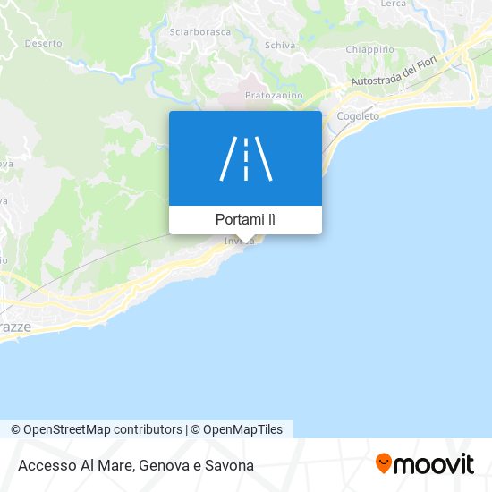 Mappa Accesso Al Mare