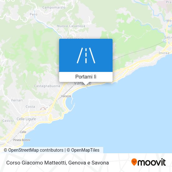 Mappa Corso Giacomo Matteotti