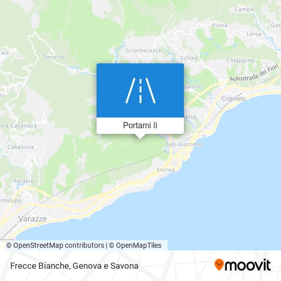 Mappa Frecce Bianche