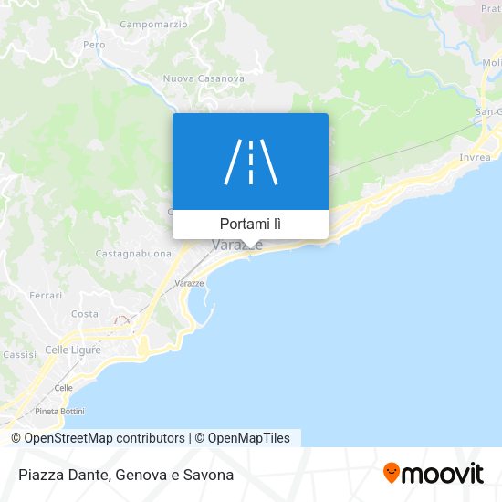 Mappa Piazza Dante