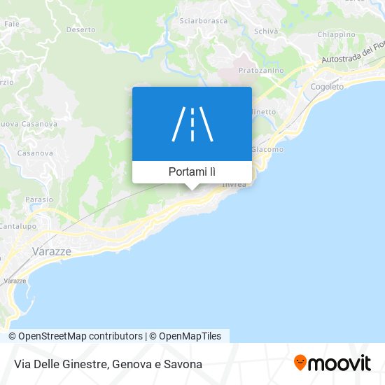 Mappa Via Delle Ginestre