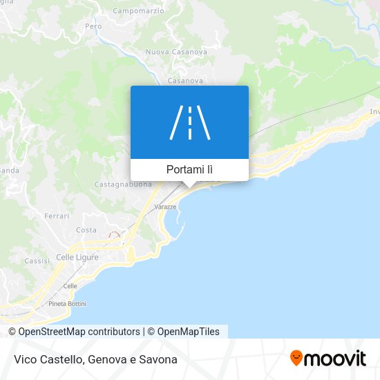 Mappa Vico Castello