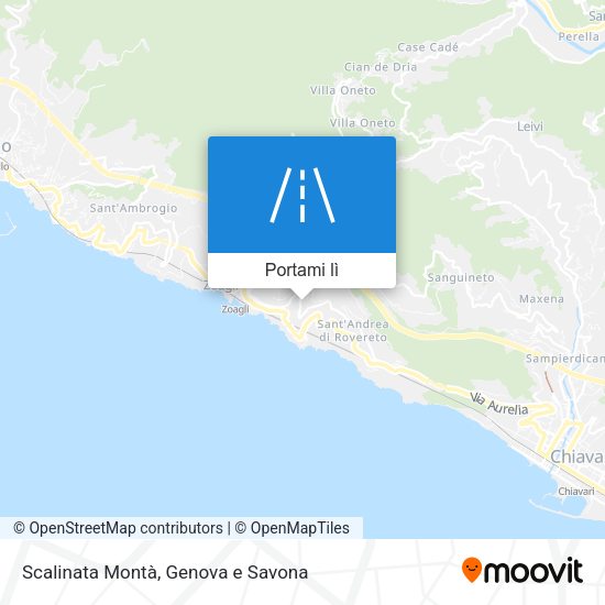 Mappa Scalinata Montà