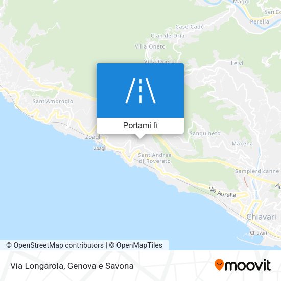Mappa Via Longarola