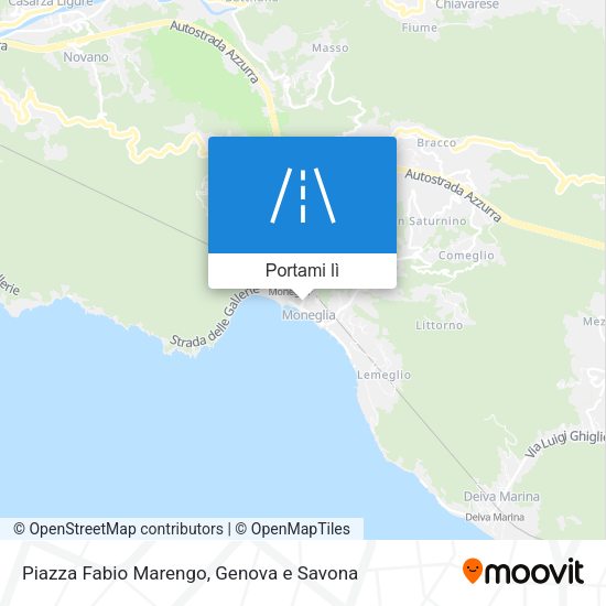 Mappa Piazza Fabio Marengo