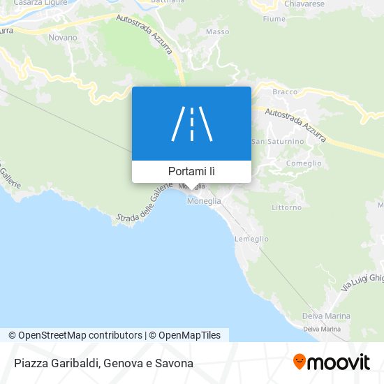 Mappa Piazza Garibaldi