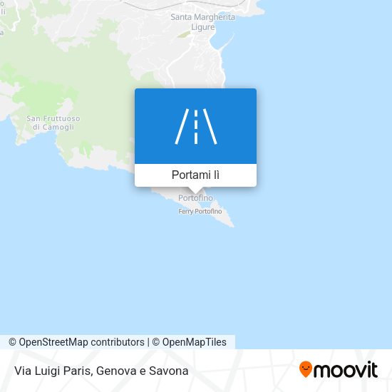 Mappa Via Luigi Paris