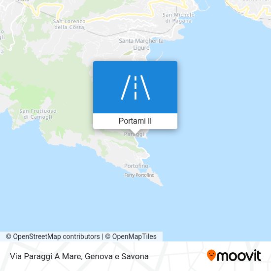Mappa Via Paraggi A Mare