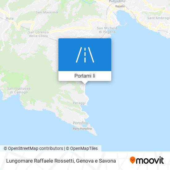 Mappa Lungomare Raffaele Rossetti