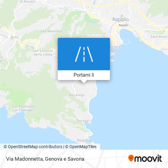 Mappa Via Madonnetta